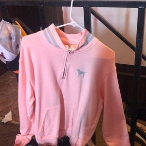 Pink half zip!